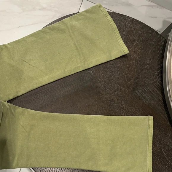 Sam Edelman Sage Green kick flare Jeans size 26 - Picture 10 of 16